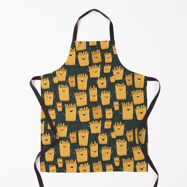 Item preview, Cute Retro French Fries Pattern designed and sold by VintageFlorals.
