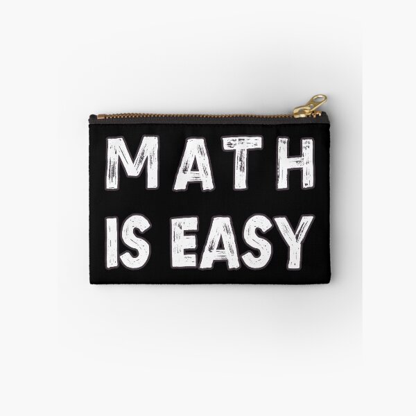 Item preview, Math is Easy, Minimalist designed and sold by DafraDesign.