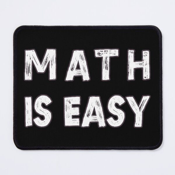 Item preview, Math is Easy, Minimalist designed and sold by DafraDesign.