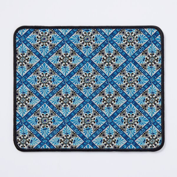 Item preview, Vintage Portuguese Decorative Tile Mosaic Pattern designed and sold by worldways.