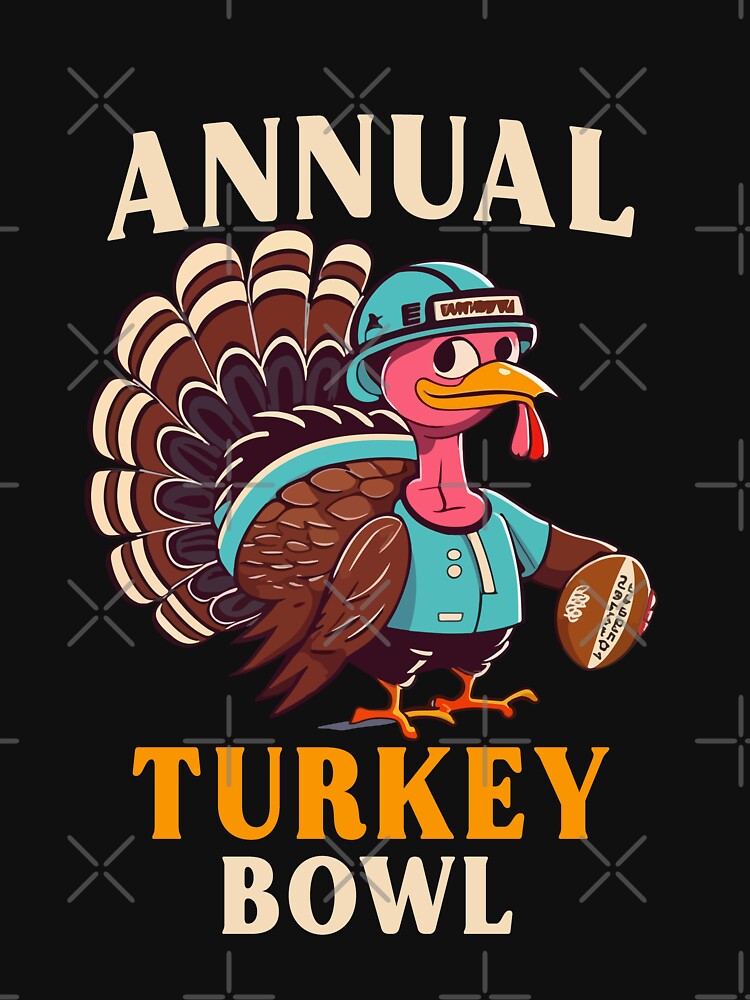 Annual Turkey Bowl Funny Thanksgiving Day Football Rugby Gift | Essential  T-Shirt