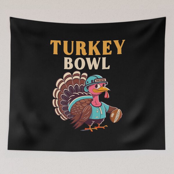 Item preview, Turkey Bowl Funny Thanksgiving Football Game Touchdown Gift designed and sold by TMelonShop.