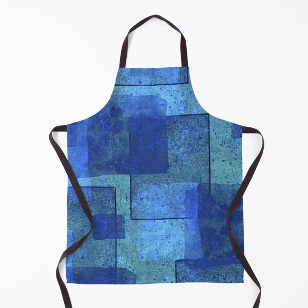 Item preview, Blue Geometrics and Splatters designed and sold by Jane Domenech.