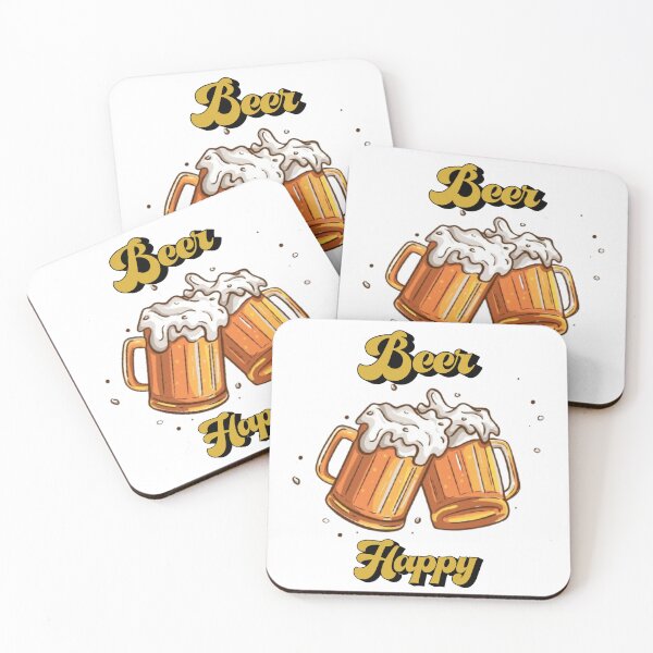 Item preview, BEER HAPPY DRINK HAPPY designed and sold by Erikasinhag.