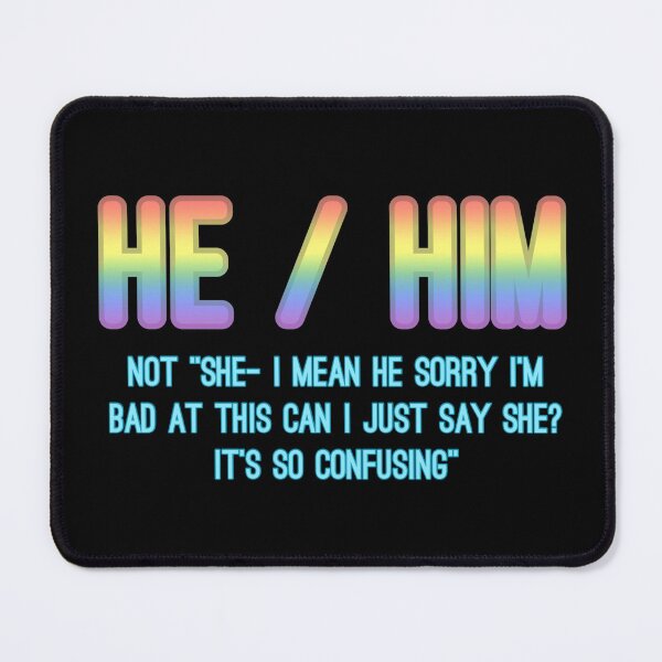 Item preview, HE not SHE - Rainbow designed and sold by meddlsome.