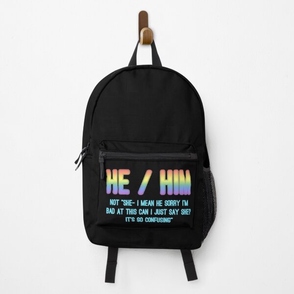 Item preview, HE not SHE - Rainbow designed and sold by meddlsome.