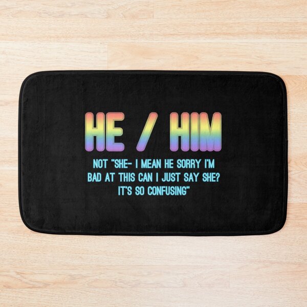 Item preview, HE not SHE - Rainbow designed and sold by meddlsome.