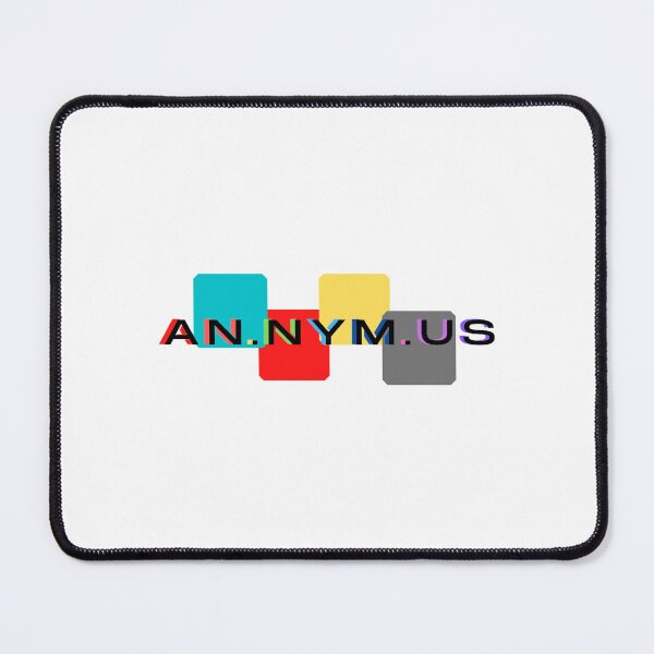 Item preview, Catchy and Retro AN.NYM.US Block colour design designed and sold by BillieBoopot.