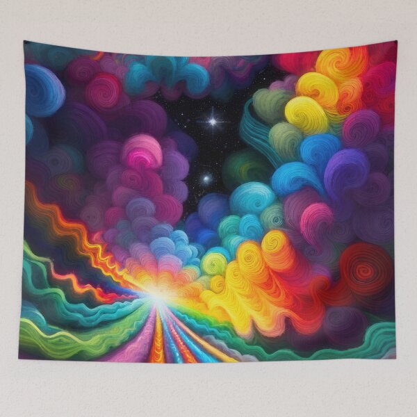 Item preview, Rainbow Dreams designed and sold by secretgardener.