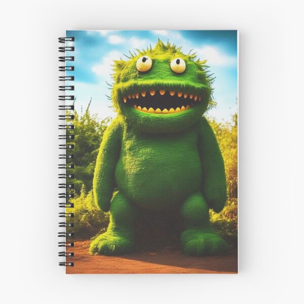 Item preview, Happy green monster 3D designed and sold by JaroDesign2023.