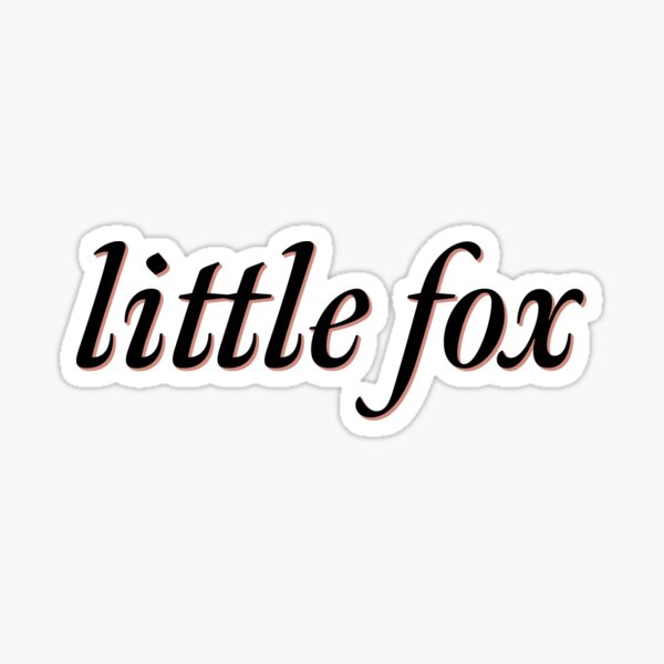 Happy Little Fox Sticker - Sticker Mania