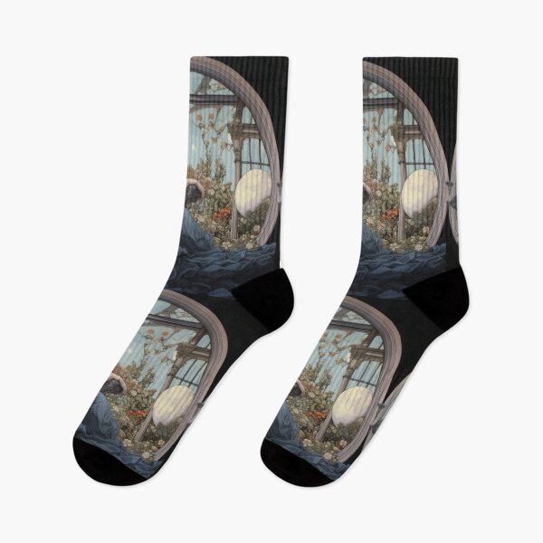 Item preview, Victorian Woman In a Scene That Is In Between Fantasy And Reality Victorian Inspired Art  designed and sold by CDC40.