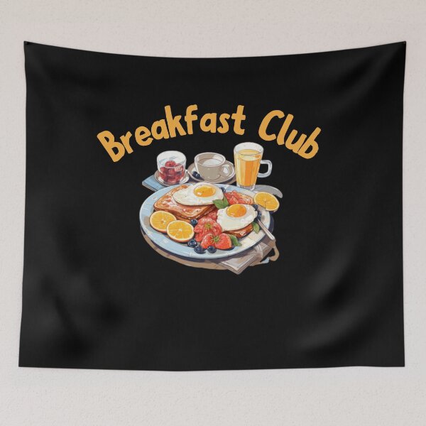 Item preview, American breakfast coffee toast bacon and eggs designed and sold by rynnzz.