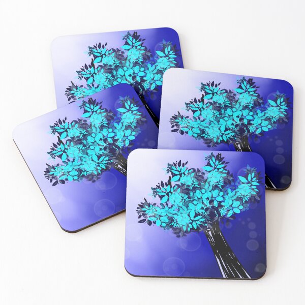 Item preview, Tree Aesthetic in Blue designed and sold by luminousbeaux.