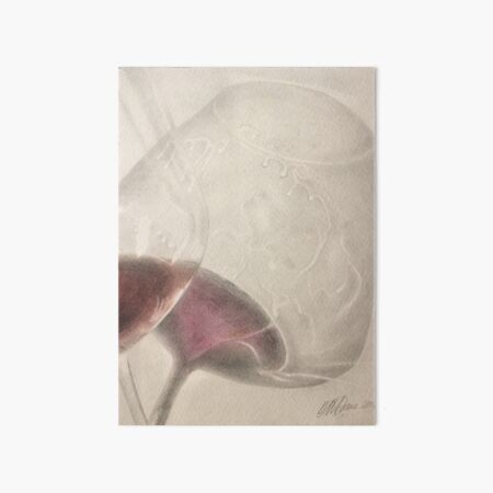 In Vino Veritas Art Board Print