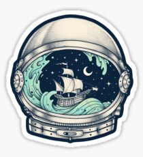 Spaceship Sticker