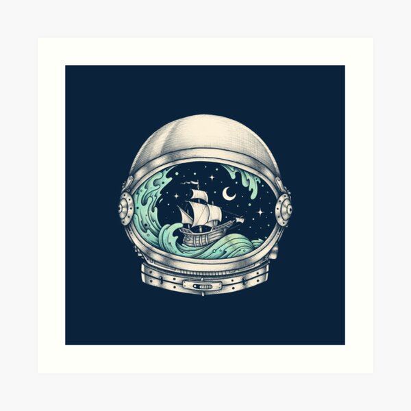 Spaceship Art Print