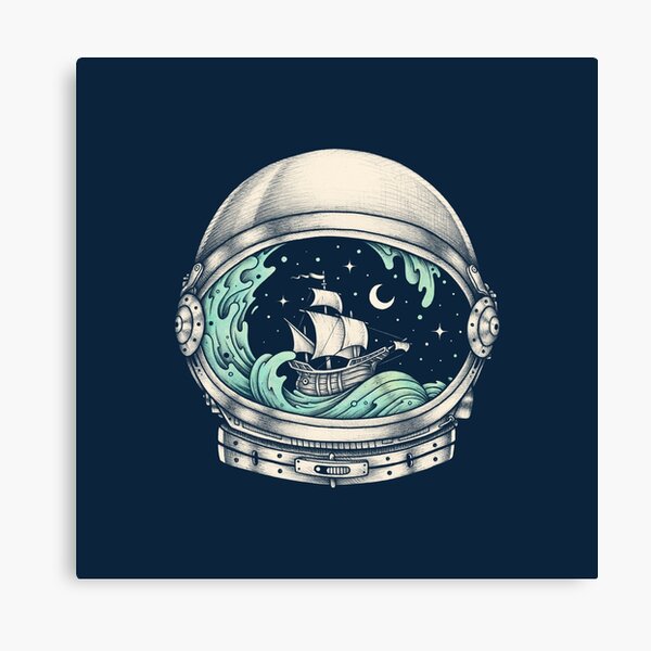 Spaceship Canvas Print