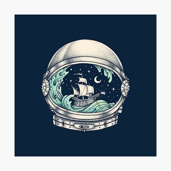 Spaceship Photographic Print