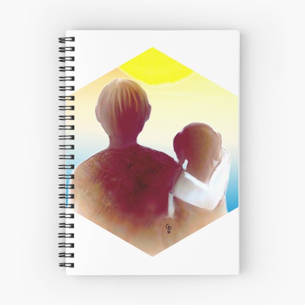 Item preview, A Boy and His Dog at Sunrise Art designed and sold by gleefulme.