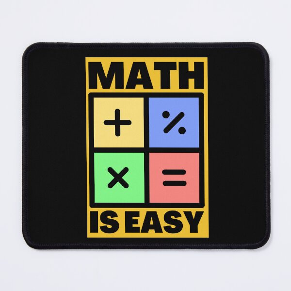 Item preview, Math Is Easy designed and sold by OnTheTrend.