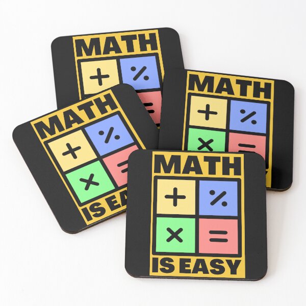Item preview, Math Is Easy designed and sold by OnTheTrend.