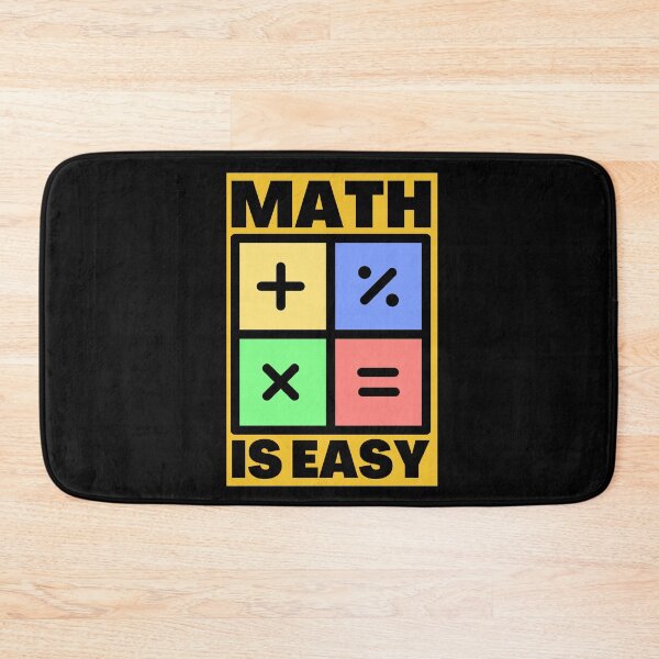 Item preview, Math Is Easy designed and sold by OnTheTrend.