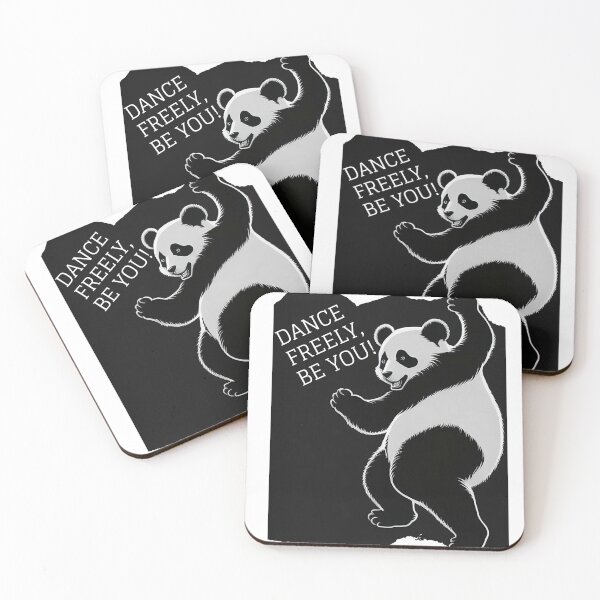 Item preview, Dancing Panda Sticker - Dance Freely! designed and sold by NikksCustomArt.