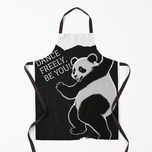 Item preview, Dancing Panda Sticker - Dance Freely! designed and sold by NikksCustomArt.