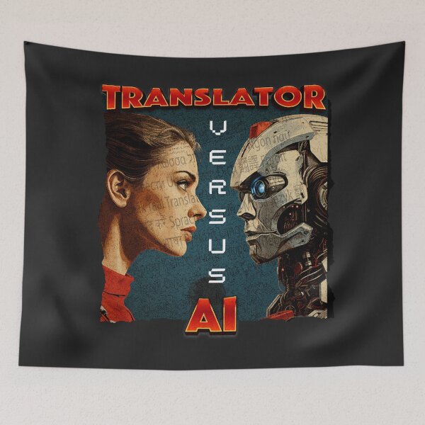 Item preview, Translator versus AI (Artificial Intelligence) designed and sold by Sir Meow Meow.