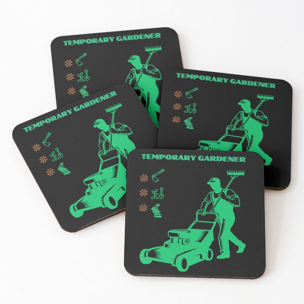 Item preview, THE TEMPORARY gardener, diligently culivating nature s beauty designed and sold by NERO gOVEDI.