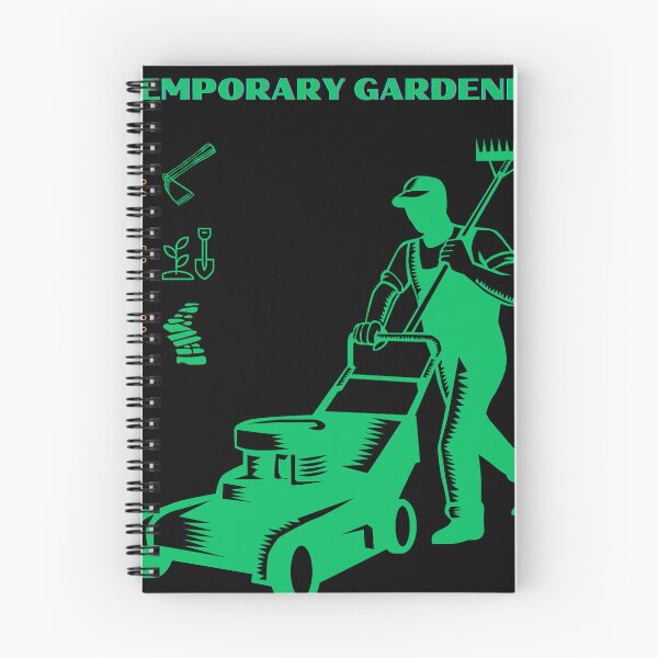 Item preview, THE TEMPORARY gardener, diligently culivating nature s beauty designed and sold by NERO gOVEDI.