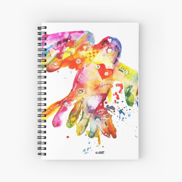 Love Bird Spiral Notebook