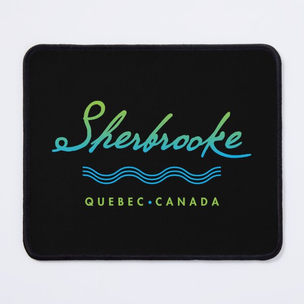 Item preview, Sherbrooke Québec Canada Typographic Design designed and sold by Futurebeachbum.