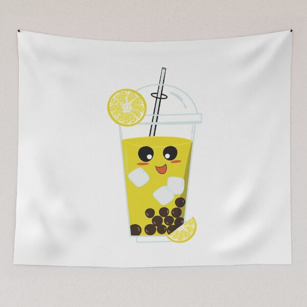 Item preview, Lemon Boba Tea designed and sold by HumblCreations.