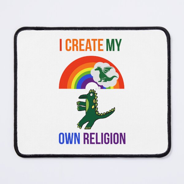Item preview, I create my own religion  designed and sold by Rachel the Artist .