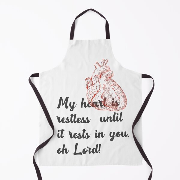 Item preview, My Heart is restless until is rests in you, Oh Lord! designed and sold by MeMeantTo.