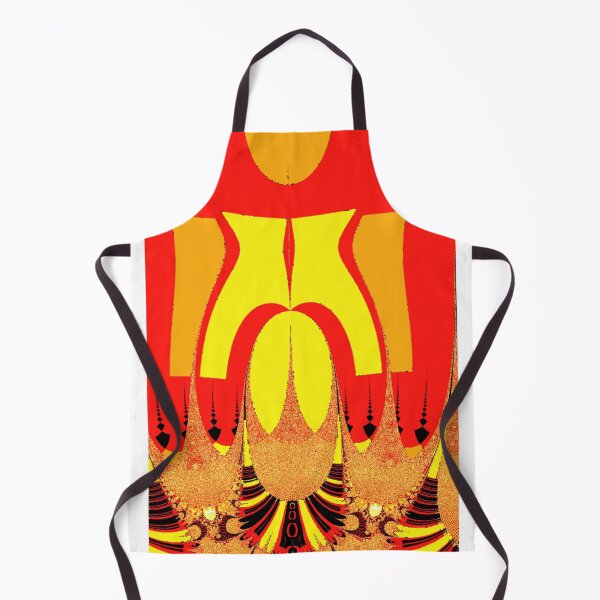 Aperçu de l'œuvre  Composition symétrique avec surfaces rouges et jaunes créée et vendue par Ivicaartist.