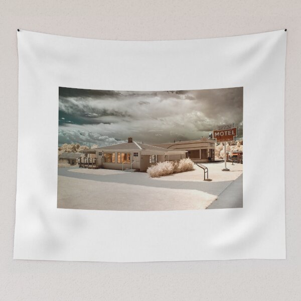 Item preview, Storm clouds above Estes Motel designed and sold by Photos By Michel.