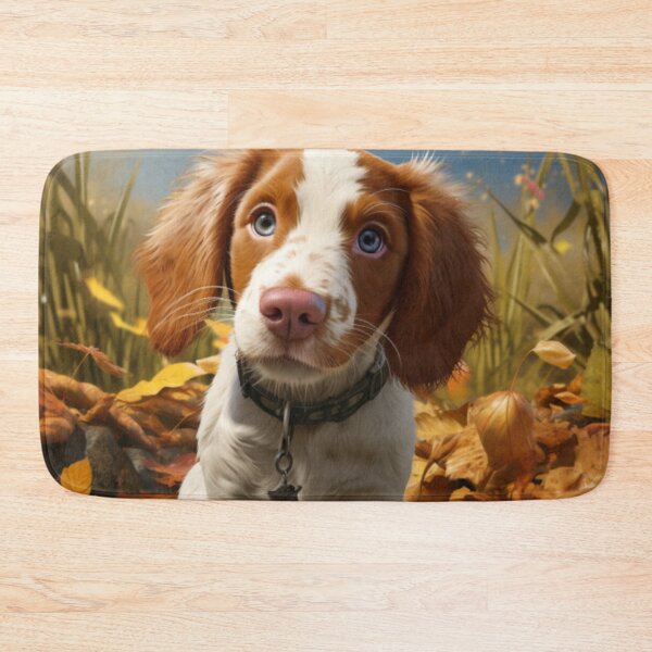 Item preview, Welsh Springer Spaniel Puppy - Autumn Hunt designed and sold by ZenEverAI.