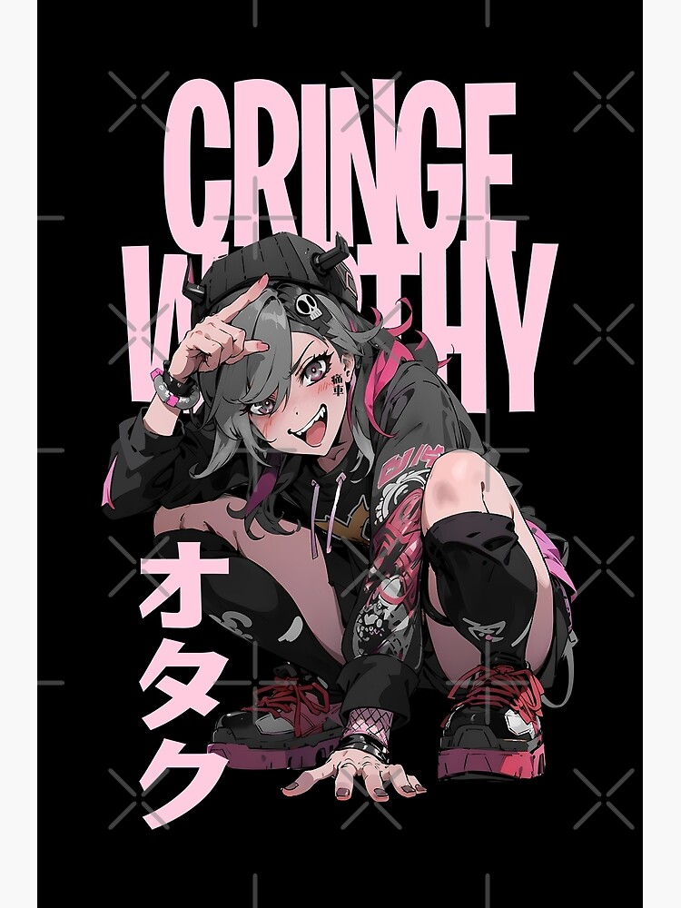 cringe ass anime oc sticker by AbinasMrN on DeviantArt