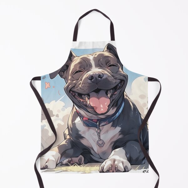 Aperçu de l'œuvre Smiling staffy créée et vendue par ShinePixs.