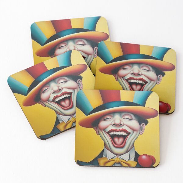 Item preview, happy clown with wide smile designed and sold by DanieWoods.