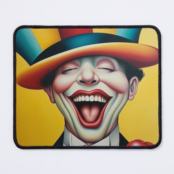 Item preview, happy clown with wide smile designed and sold by DanieWoods.