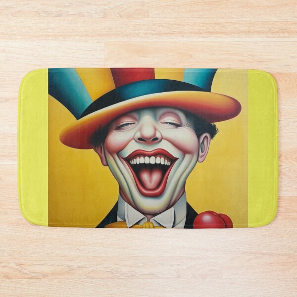 Item preview, happy clown with wide smile designed and sold by DanieWoods.