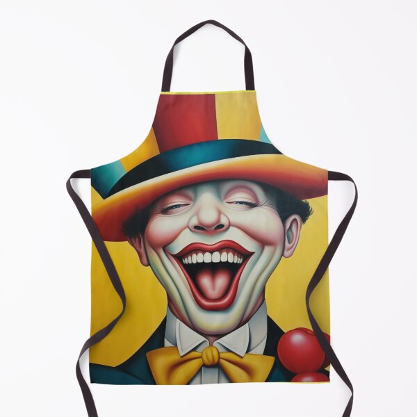 Item preview, happy clown with wide smile designed and sold by DanieWoods.