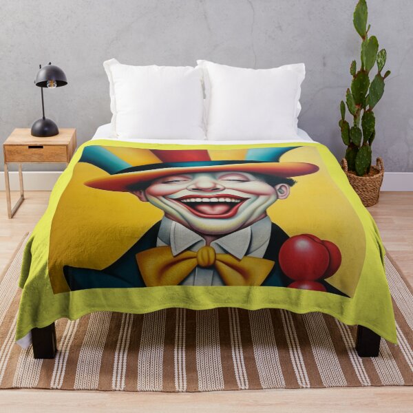 Item preview, happy clown with wide smile designed and sold by DanieWoods.