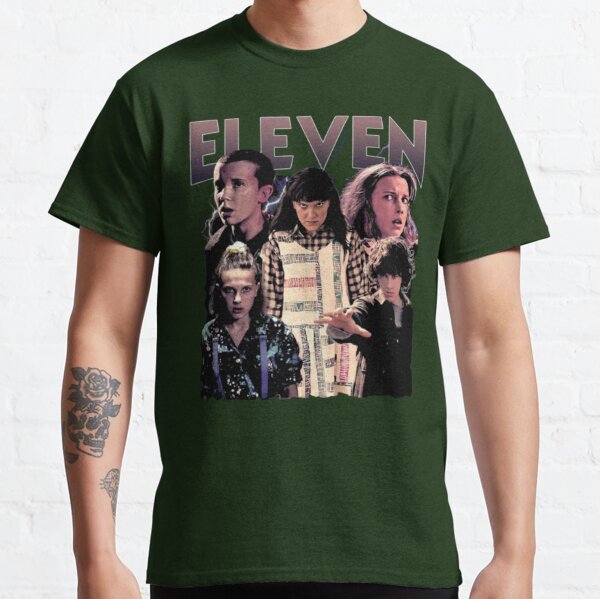 Eleven Stranger Things Classic T-Shirt for Sale by BluePinkArtie