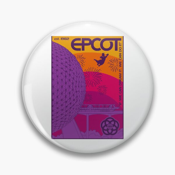 Item preview, Epcot - Retro Rainbow Figment Fireworks -  designed and sold by DeeannMatthews.