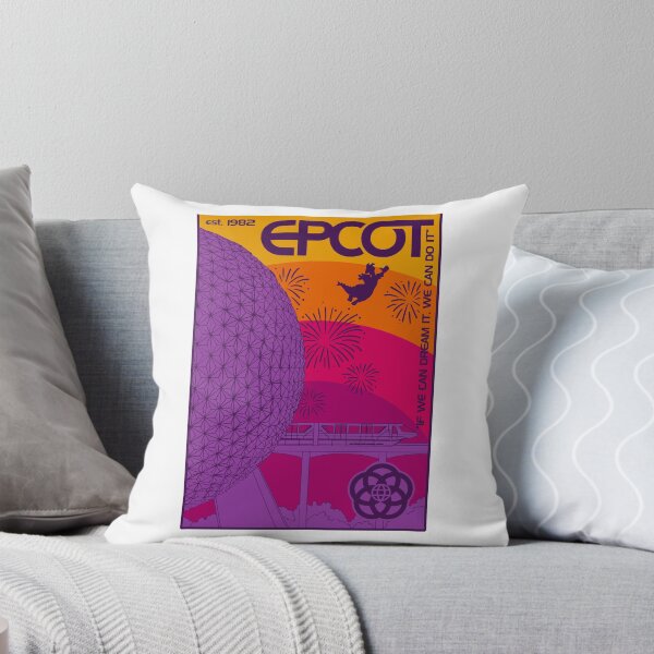 Item preview, Epcot - Retro Rainbow Figment Fireworks -  designed and sold by DeeannMatthews.